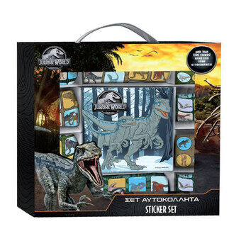 Stickerset Jurassic World, 1000 stycken.