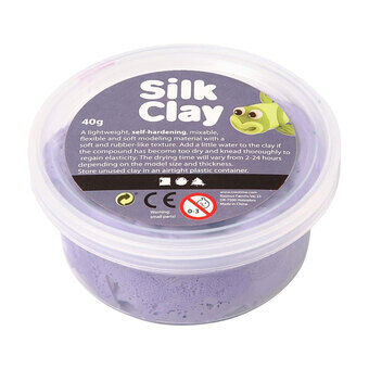 Silk Clay - lila, 40gr.