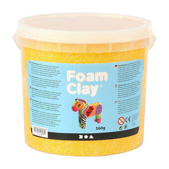 Foam Clay - gul, 560gr.