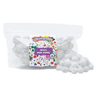 Colorations - Pom Poms Vit, 100 st.