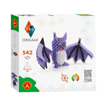 Origami 3d - fladdermus, 542 st.