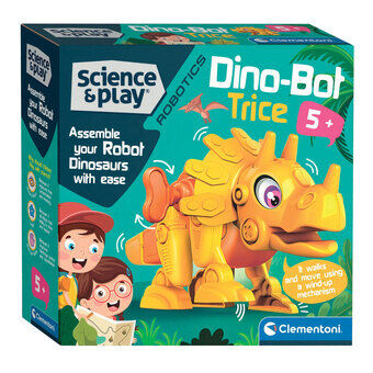 Clementoni Vetenskap & Spel Junior - Dino Bot Triceratops