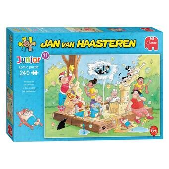 Jan van haasteren pussel junior - sandgrop, 240 st.