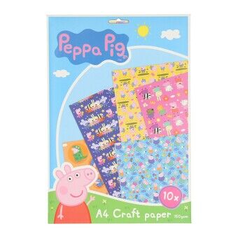 Hantverkspapper Peppa Gris A4