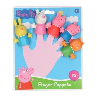 Peppa Pig fingerdockor, 5 st.