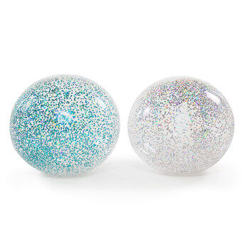 Uppblåsbar Glitter Bubble Boll, Ø 85 cm