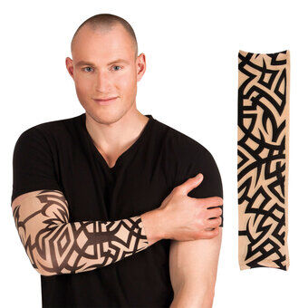 Tribal sleeve tatuering