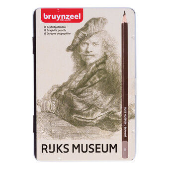 Bruynzeel rijksmuseum grafitpennor, 12 st.