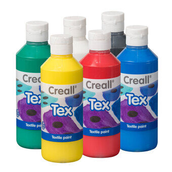 Creall Textilfärg, 6x250ml