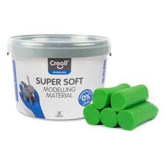 Creall Supersoft lera Grön, 1750g.