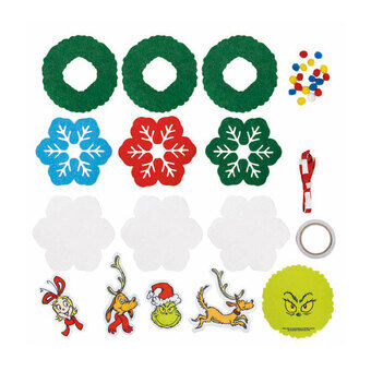 Totum Ornament Grinch i filt