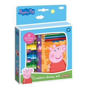 Peppa Pig Kreativt Stämpelset