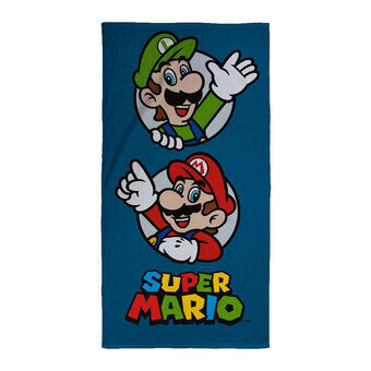 Super Mario strandhandduk, 70x140cm