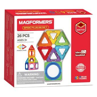 Magformers Basisset Plus, 26-delar.