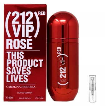 Carolina Herrera 212 Rose This Product Saves Lives Limited Edition - Eau de Parfum - Doftprov - 2 ml