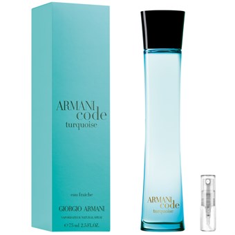 Armani Code Turquoise Pour Femme Eau Fraiche - Eau de Toilette - Doftprov - 2 ml