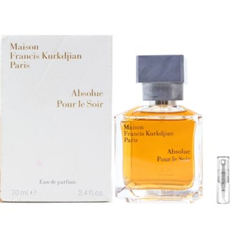 Maison Francis Kurkdjian Absolue Pour le Soir - Eau de Parfum - Doftprov - 2 ML