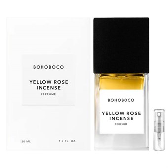 Bohoboco Yellow Rose Incense - Parfum - Doftprov - 2 ml