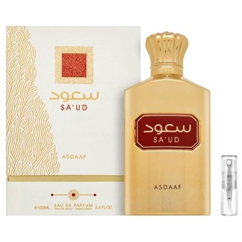 Lattafa Asdaaf Sa\'ud - Eau De Parfum - Doftprov - 2 ML