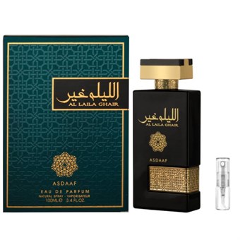 Lattafa Asdaaf Al Laila Ghair - Eau De Parfum - Doftprov - 2 ml