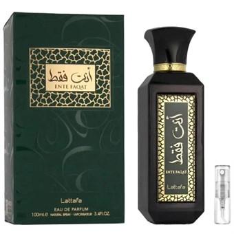 Lattafa Ente Faqat - Eau De Parfum - Doftprov - 2 ml