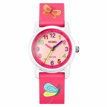 SKMEI 2157 Fashion Sport Vattentät Barnklocka Cartoon Student Quartz Watch