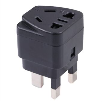 13A 250V 5-håls till UK-kontakt Travel Conversion Adapter Vägguttagskonverterare med Fuse