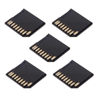 CY EP-064 5 st/set Micro SD TF till SD-kortkit Miniadaptrar för extra lagring Macbook Air / Pro / Retina