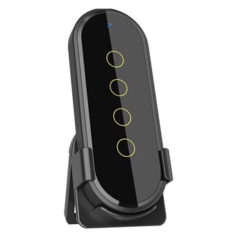 TM-YKQ004 4 Gang Tuya ZigBee Wireless Touch Smart Switch Light Fjärrkontroll