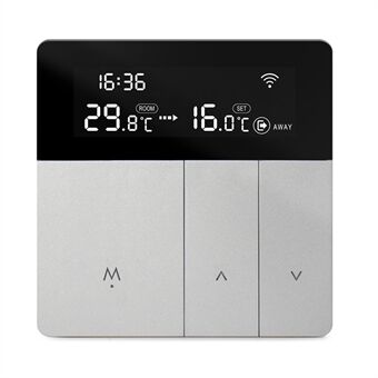 AVTTO WT50 WiFi Smart Termostat 16A Elektrisk Uppvärmningstemperaturkontroll APP-kontroll för Hem Skola Kontor Hotell