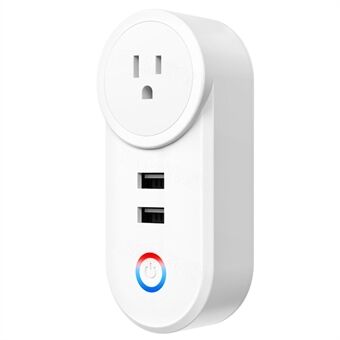 Tuya Bluetooth+Wifi Smart Plug 16A Vägguttag med USB-port