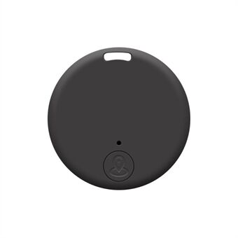 Y02 Round Shape Bluetooth 5.0 Tracker Item Locator med nyckelring hål för nycklar Plånböcker för husdjur Telefoner Tabletter