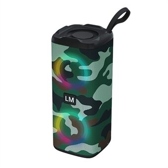 LN-882 Bärbar Outdoor Bluetooth-högtalare LED RGB trådlös musik subwoofer Stöd TF-kort / U-Disk