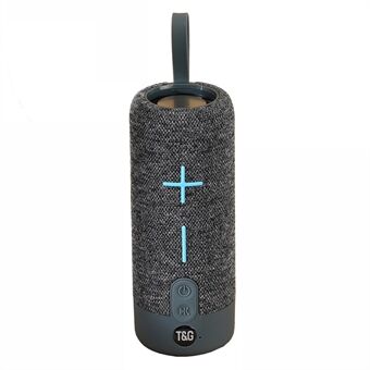 T&G TG619 Tyg Bärbar högtalare Bluetooth TWS Trådlös Bas Subwoofer Vattentät Outdoor Boombox (CE-certifierad)