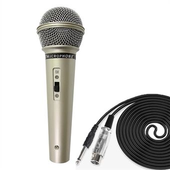 MB-106 Ergonomisk Handhållen Mic Plug and Play Kabelansluten Mikrofon med 3m Kabel