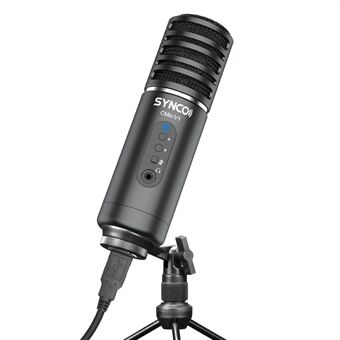 Synco CMic-V1 Professional Live Streaming Stort membran Mikrofon K Song Kondensator Mikrofon Mobiltelefon Dator Mic