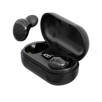 TWS Bluetooth 5.0 Trådlösa Hörlurar med Stereo Vattentäta Öronsnäckor och In-ear Hörlurar med Digital Display.