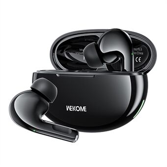 WEKOME WS-16 Bluetooth-headset trådlösa hörlurar Pebble Stone sporthörlurar med laddningsfodral