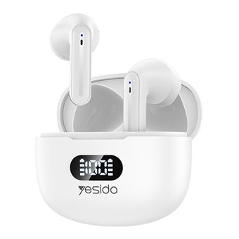 YESIDO TWS19 ENC Brusreducerande TWS Trådlösa Hörlurar Semi-In-Ear Bluetooth Hörsnäckor