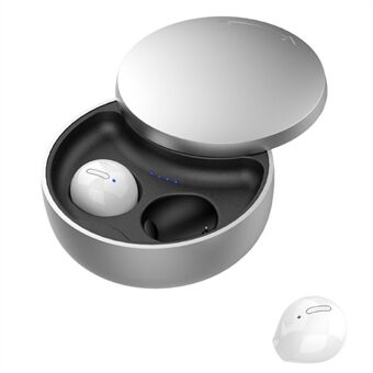 X21S TWS Spelhörlurar med låg latens Bluetooth 5.0 Mini-headset Hidden Sport Trådlösa hörlurar IP4 Vattentäta osynliga hörlurar med mikrofon