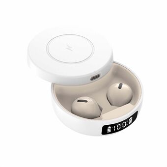 X6WS Creative TWS Wireless Bluetooth 5.0 Headset Mini Touch Earbuds Bärbara brusreducerande hörlurar med digital skärmstöd Trådlös laddning