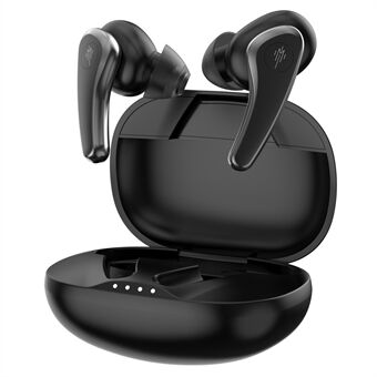 MAGICTOM M9 TWS Trådlös Bluetooth 5.0 hörlurar ENC Brusreducering In-ear Music Calling Gaming Headset - Svart