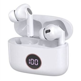 X18 TWS Trådlös Bluetooth-hörlurar Digital Display Mini In-ear Touch Control HiFi Music Headset