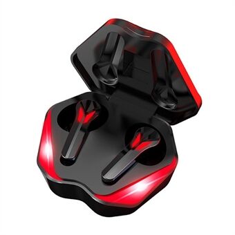 J13 Bluetooth-hörlurar Binaural In-Ear Gaming Headset Dual Mode E-Sport-hörlurar med digital display/andningsljus