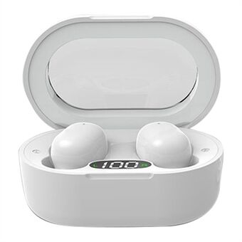 E8S Mini TWS Bluetooth-hörlurar Digital Display HiFi Stereo Wireless Touch In-ear Headset