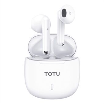 TOTU BE-12-TWS Bluetooth headset med låg fördröjning, trådlösa vattentäta hörlurar med laddningsfodral.