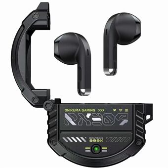 ONIKUMA T309 TWS-legerat Bluetooth-örhänge E-sportspel Musikkabel-löst headset