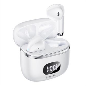 TOOCKI HE-060A Trådlösa hörlurar TWS Bluetooth 5.3 Digital Display Earphones