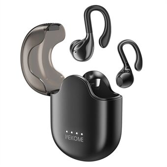 VÄLKOMMEN WS-03 Bluetooth 5.4 Headset Semi-in-Ear Air Conduction Wireless Earbuds med laddningsfodral