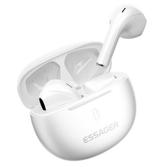 ESSAGER TWS Bluetooth-öronsnäcka HiFi Stereo-ljud HD-kallande trådlöst headset